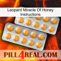 Leopard Miracle Of Honey Instructions levitra2